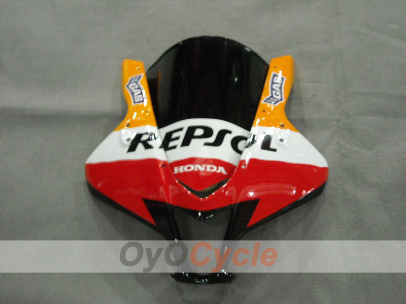Kit de carenado por inyección para CBR600RR 07-08 - Naranja, Negro - Repsol #OYO87900428