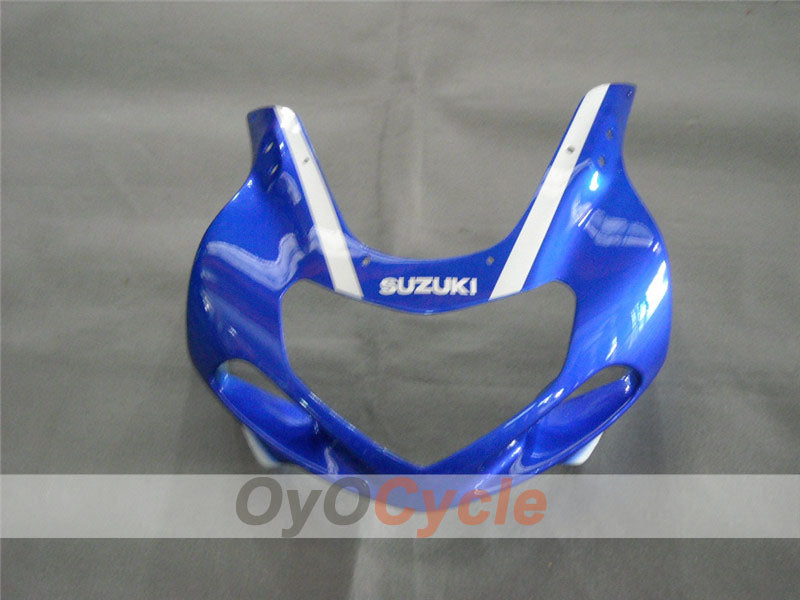 Kit de carenado de inyección para GSX R1000 00-02 - Rojo, Azul - Movistar #OYO87901739