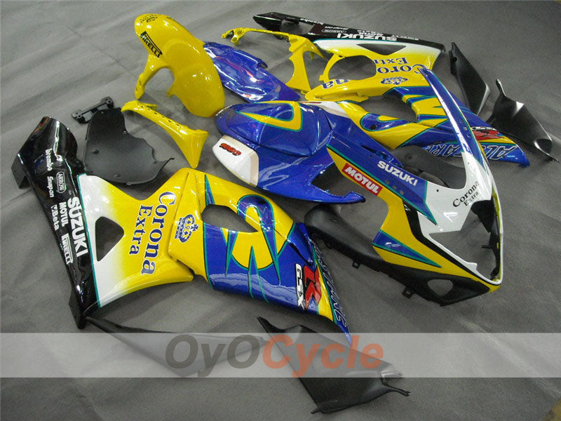 Carenado de inyección para GSX R1000 05-06 - Amarillo, Azul - Corona #OYO87901939 Imagen secundaria del producto
