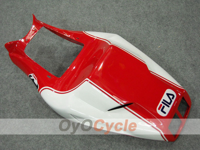 Kit de carenado por inyección para Ducati 996 del 99-02 - Rojo, Azul - FILA #OYO87902217