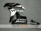 Kit de carenado por inyección para CBR600RR 07-08 - Blanco, Negro - West #OYO87900440
