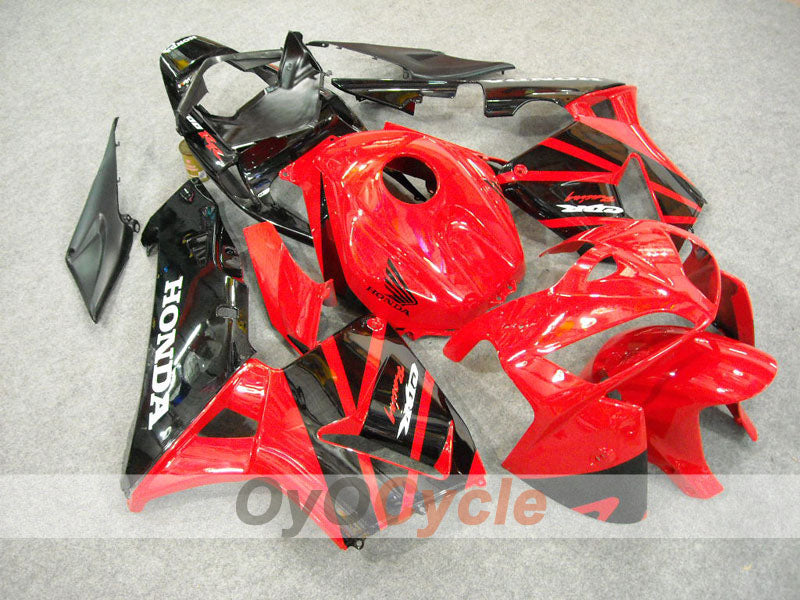 Carenado de inyección para CBR600RR 05-06 - Rojo, Negro - Estilo de fábrica #OYO87900283 Imagen secundaria del producto