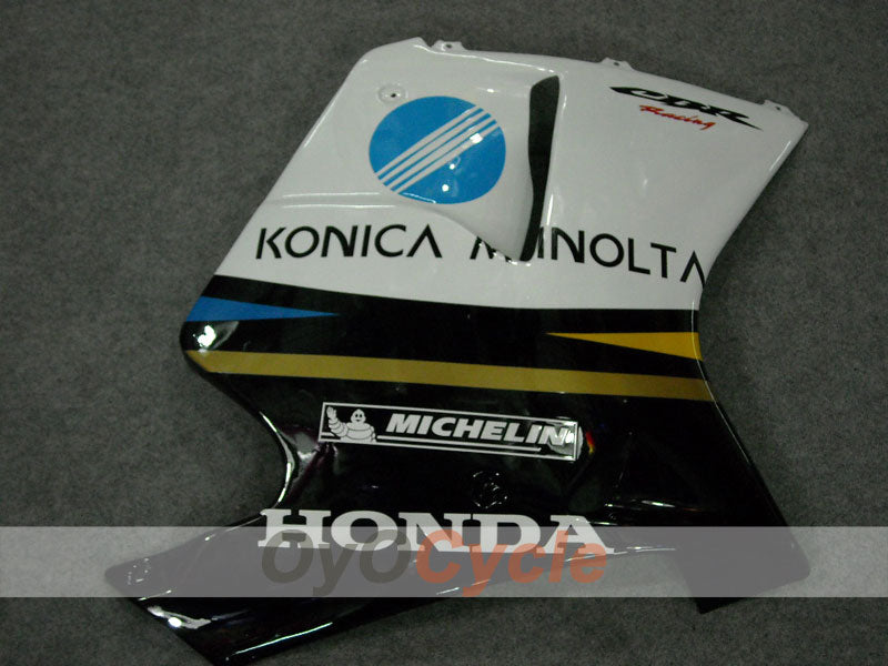 Carenado completo de inyección para CBR1100XX 96-07 - Blanco, Negro - Konica Minolta, MICHELIN #OYO87902840