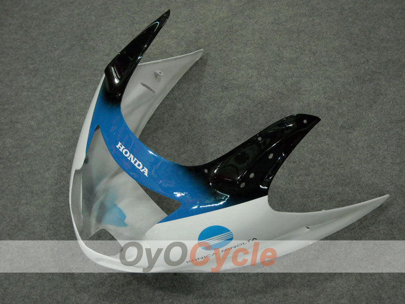 Carenado completo de inyección para CBR1100XX 96-07 - Blanco, Negro - Konica Minolta, MICHELIN #OYO87902840