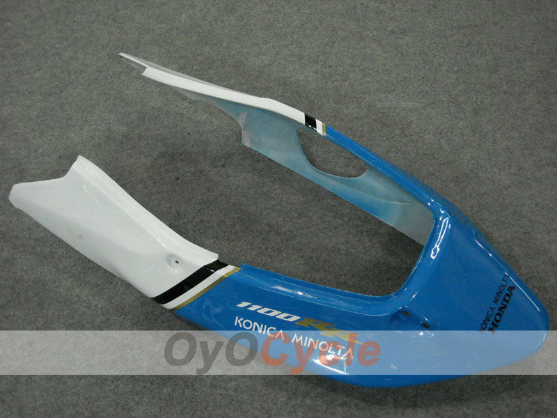 Carenado completo de inyección para CBR1100XX 96-07 - Blanco, Negro - Konica Minolta, MICHELIN #OYO87902840