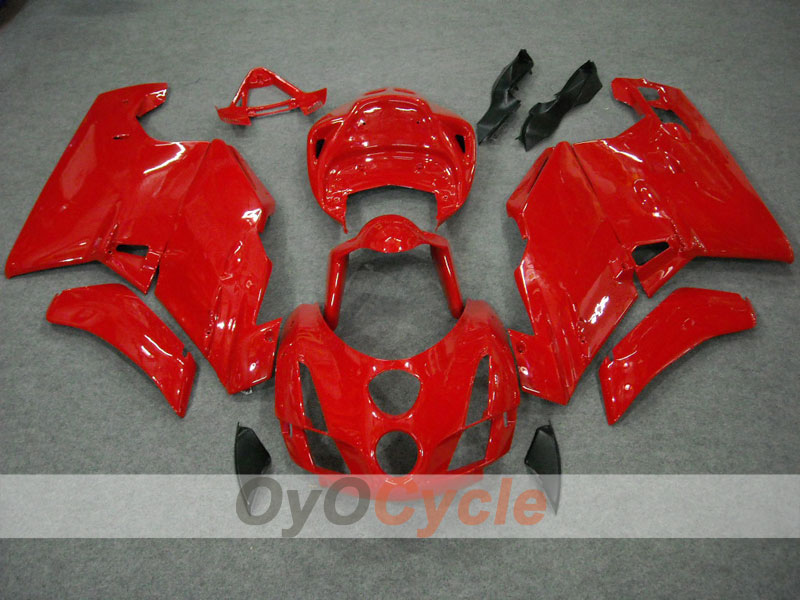 Carenado de inyección para Ducati 749 de 03-04 - Rojo, Negro - Estilo de fábrica #OYO87902116 Imagen secundaria del producto