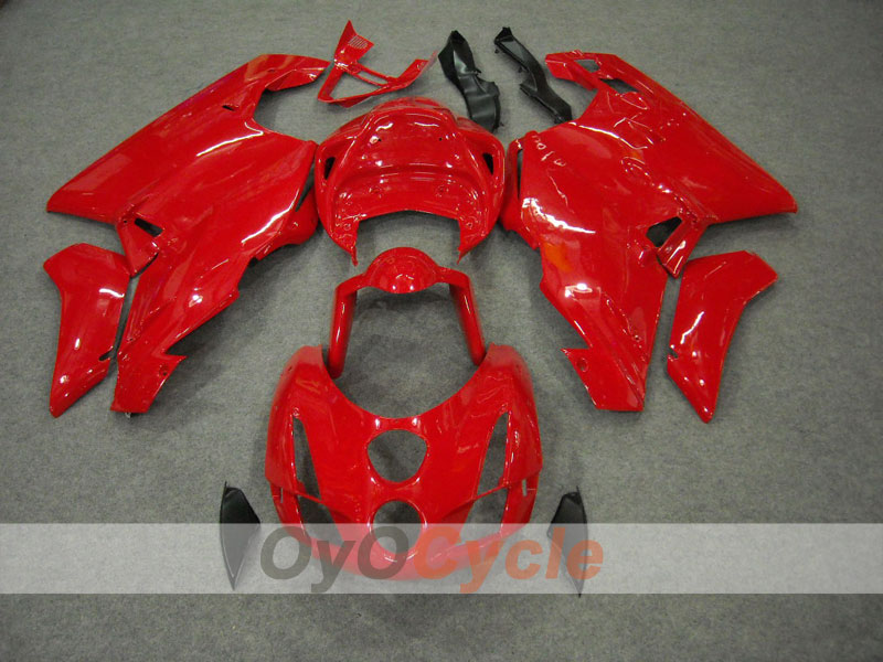 Carenado de inyección para Ducati 749 de 03-04 - Rojo, Negro - Estilo de fábrica #OYO87902116