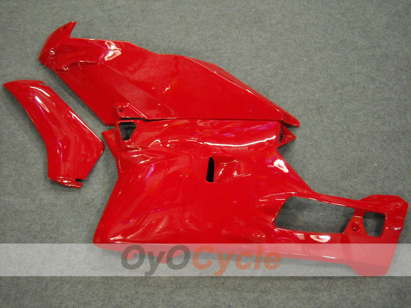 Carenado de inyección para Ducati 749 de 03-04 - Rojo, Negro - Estilo de fábrica #OYO87902116