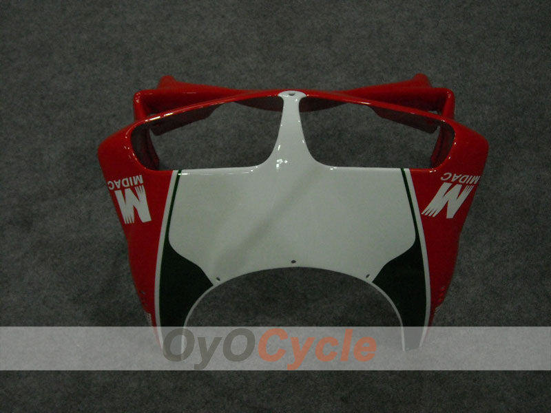 Kit de carenado por inyección para Ducati 748 94-02 - Rojo, Blanco - INFO STRADA #OYO87902067