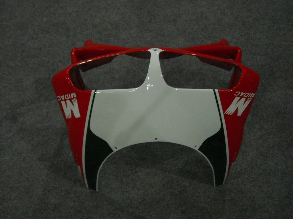 Kit de carenado por inyección para Ducati 996 del 99-02 - Rojo, Blanco - INFO STRADA #OYO87902219