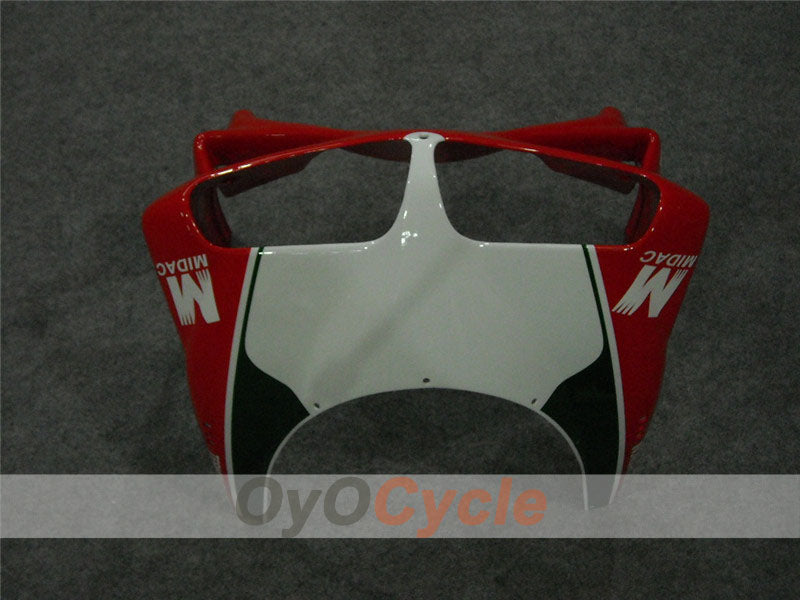 Carenado de inyección para Ducati 998 02-04 - Rojo, Blanco - INFO STRADA #OYO87902295