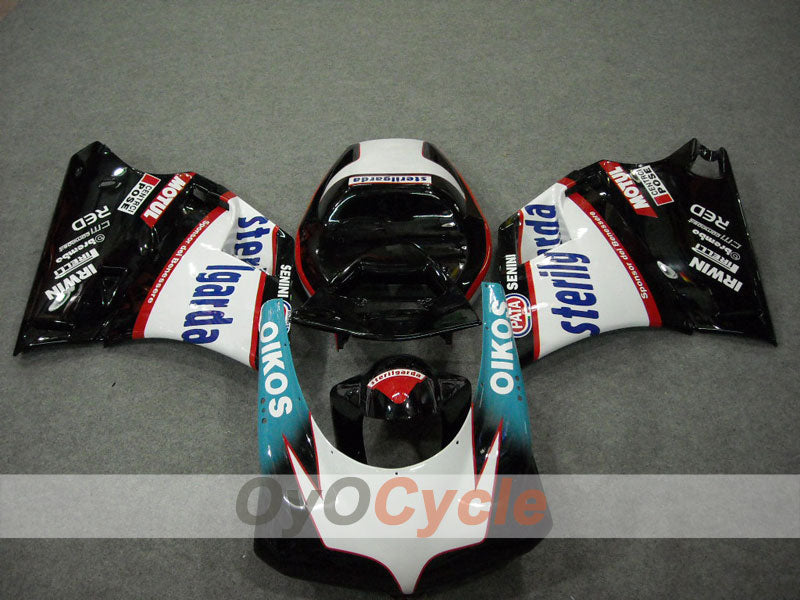 Kit de carenado de inyección para Ducati 748 94-02 - Blanco, Negro - Sterilgarda #OYO87902077
