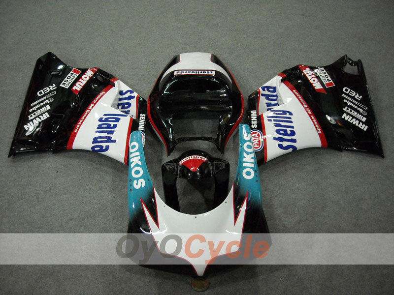 Kit de carenado de inyección para Ducati 748 94-02 - Blanco, Negro - Sterilgarda #OYO87902077 Imagen secundaria del producto