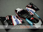 Kit de carenado de inyección para Ducati 748 94-02 - Blanco, Negro - Sterilgarda #OYO87902077