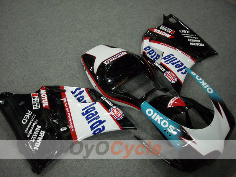Carenado de inyección para Ducati 996 del 99-02 - Blanco, Negro - Sterilgarda #OYO87902233 Imagen principal del producto