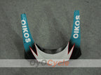 Carenado de inyección para Ducati 996 del 99-02 - Blanco, Negro - Sterilgarda #OYO87902233