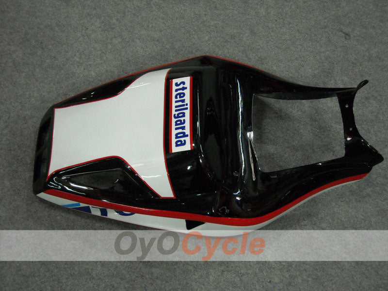 Carenado de inyección para Ducati 996 del 99-02 - Blanco, Negro - Sterilgarda #OYO87902233