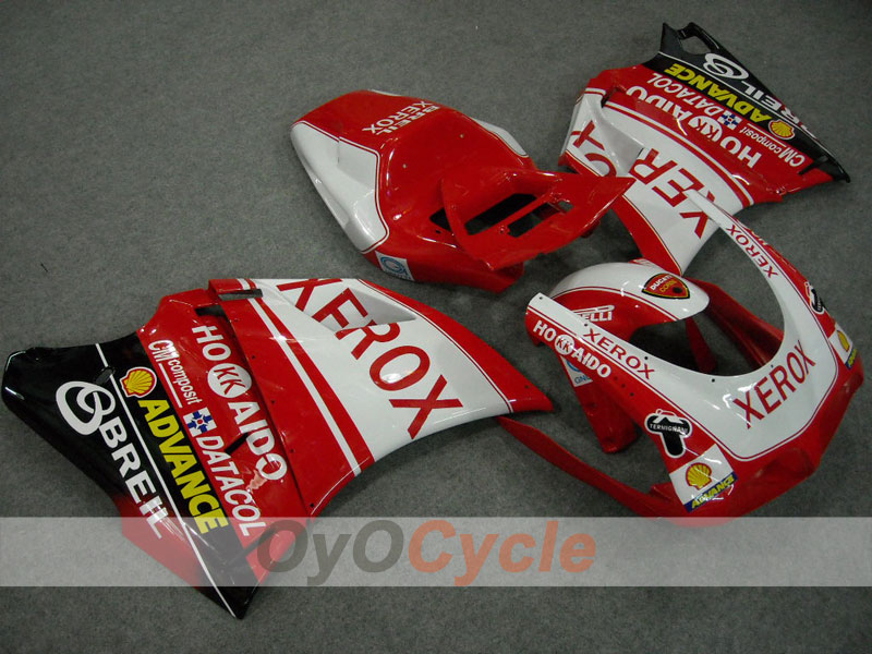 Kit de carenado por inyección para Ducati 998 02-04 - Rojo, Blanco - Xerox #OYO87902312 Imagen principal del producto
