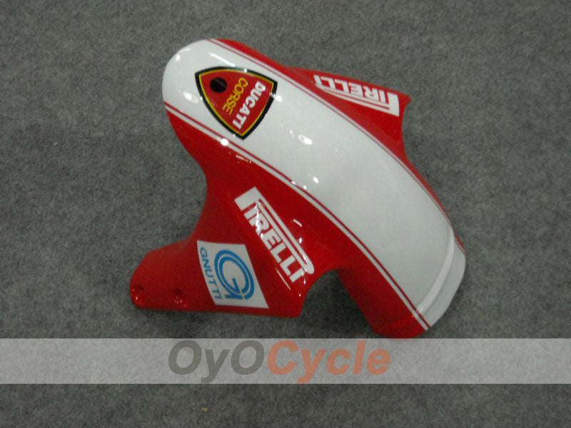 Kit de carenado por inyección para Ducati 998 02-04 - Rojo, Blanco - Xerox #OYO87902312