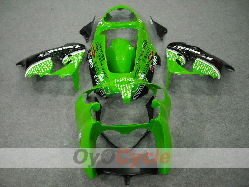 Carenado para NINJA ZX-9R 00-01 - Verde, Negro - Nakano #OYO87903033 Imagen secundaria del producto