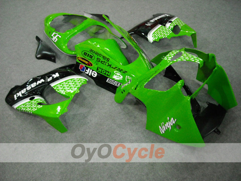 Carenado para NINJA ZX-9R 00-01 - Verde, Negro - Nakano #OYO87903033 Imagen principal del producto