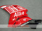 Kit de carenado por inyección para Ducati 1098 07-09 - Rojo, Negro - Alice #OYO87902273