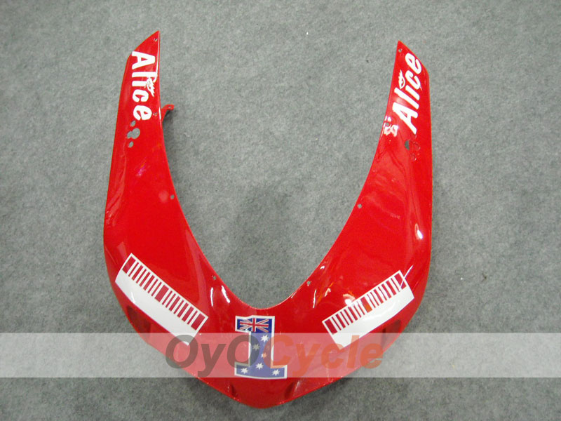 Kit de carenado por inyección para Ducati 1098 07-09 - Rojo, Negro - Alice #OYO87902273