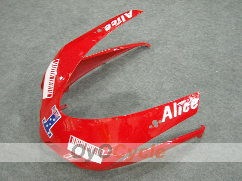Kit de carenado por inyección para Ducati 1098 07-09 - Rojo, Negro - Alice #OYO87902273