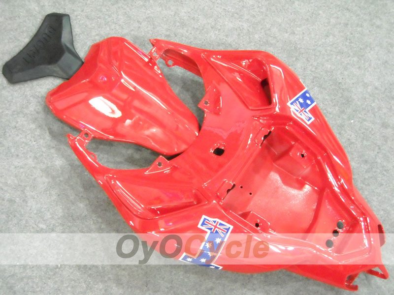 Kit de carenado por inyección para Ducati 1098 07-09 - Rojo, Negro - Alice #OYO87902273