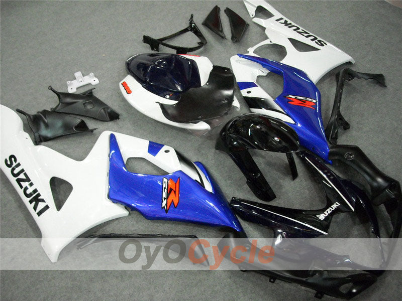 Carenado de inyección para GSX R1000 05-06 - Blanco, Negro - Estilo de fábrica #OYO87901988 Imagen principal del producto