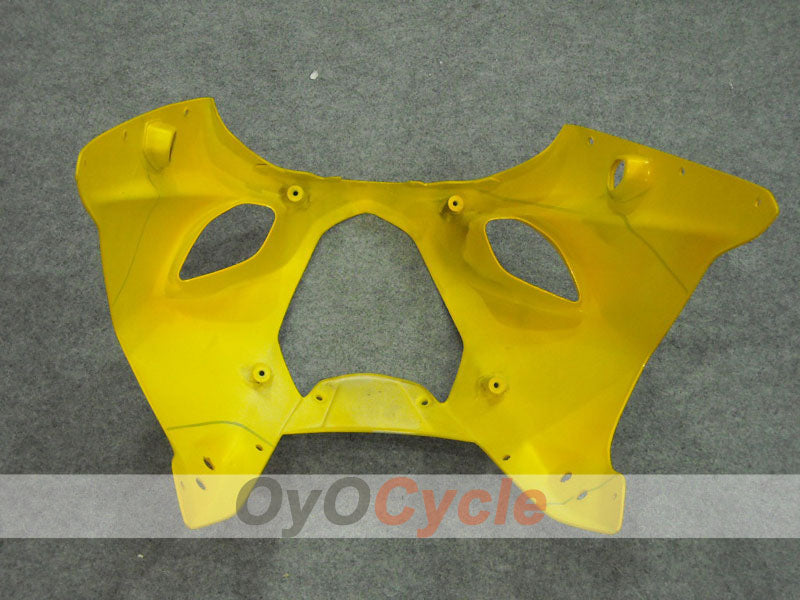 Kit de carenado por inyección para GSX R750 04-05 - Amarillo, Plata - Estilo de fábrica #OYO87901171