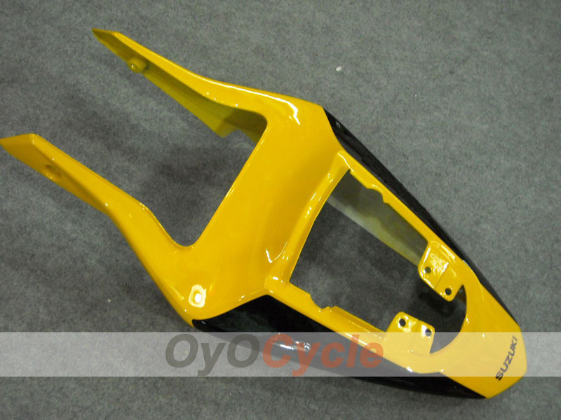 Carenado de inyección para GSXR600 04-05 - Amarillo, Plata - Estilo de fábrica #OYO87901209