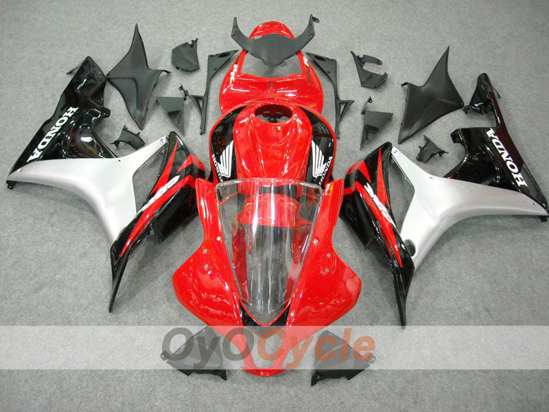 Carenado de inyección para CBR600RR 07-08 - Rojo, Negro - Estilo de fábrica #OYO87900387 Imagen principal del producto
