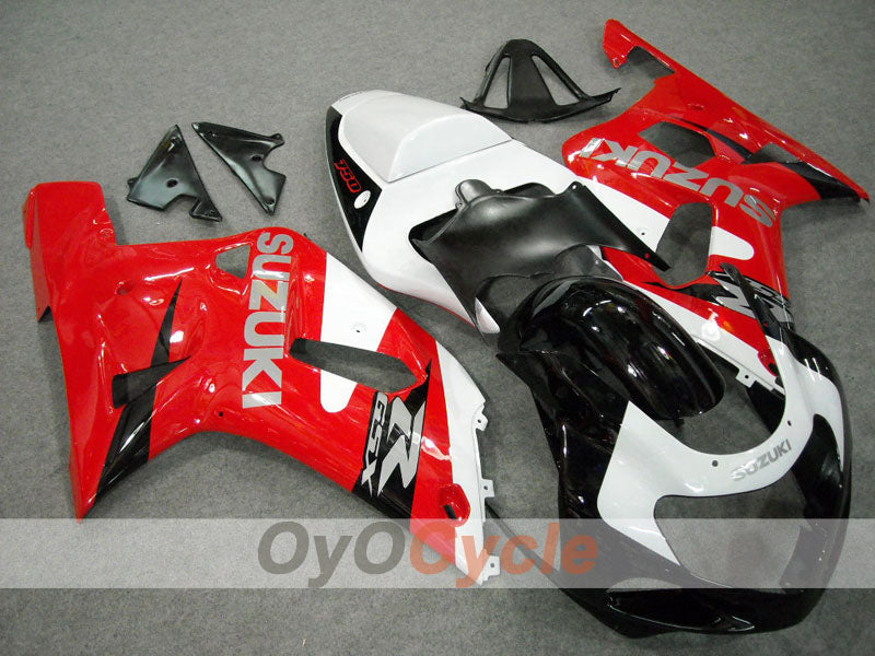 Carenado inyectado para GSX R750 00-03 - Rojo, Negro - Estilo de fábrica #OYO87901074 Imagen principal del producto