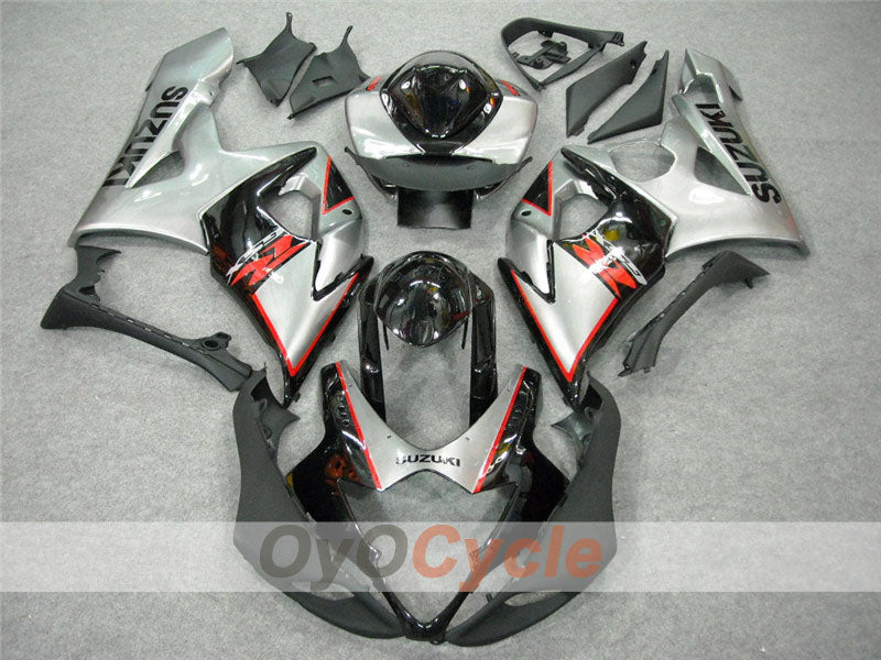 Kit de carenado por inyección para GSX R1000 05-06 - Negro, Plata - Estilo de fábrica #OYO87901994 Imagen principal del producto