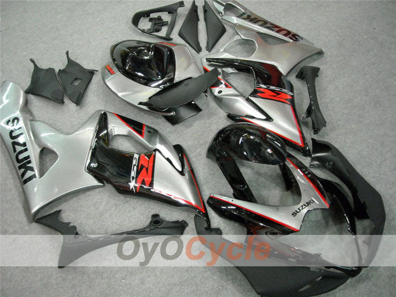 Kit de carenado por inyección para GSX R1000 05-06 - Negro, Plata - Estilo de fábrica #OYO87901994 Imagen secundaria del producto