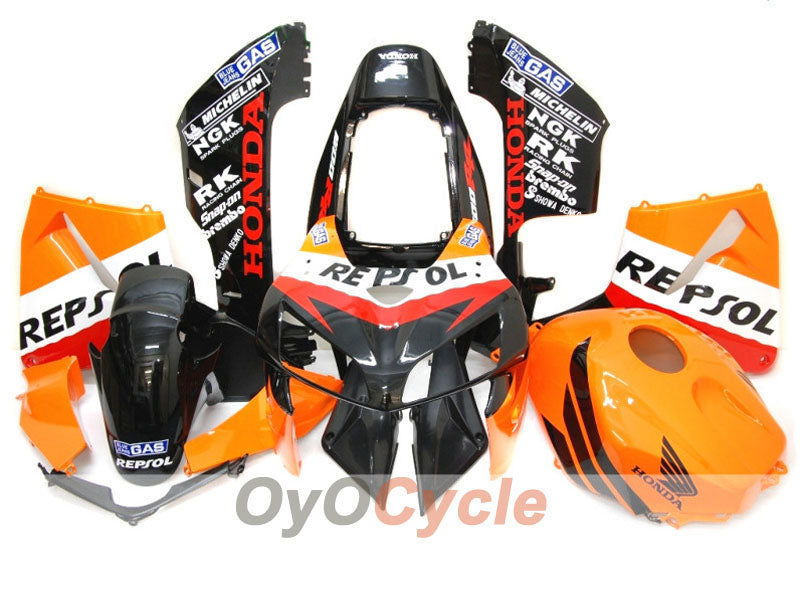 Kit de carenado por inyección para CBR600RR 05-06 - Naranja, Negro - MICHELIN, RK, Repsol #OYO87900327 Imagen principal del producto