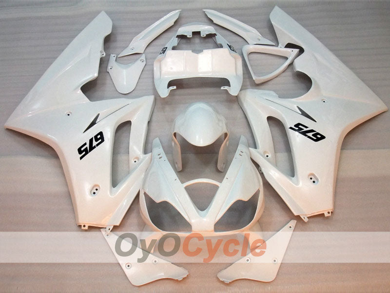Kit de carenado de inyección para Triumph Daytona 675 06-08 - Blanco - Estilo de fábrica #OYO87903148 Imagen principal del producto