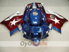 Kit de carenado para Honda CBR600 F2 91-94 - Rojo, Azul - Estilo de fábrica #OYO87903072
