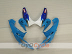 Kit de carenado por inyección para GSX R750 06-07 - Azul, Blanco - Corona #OYO87901153