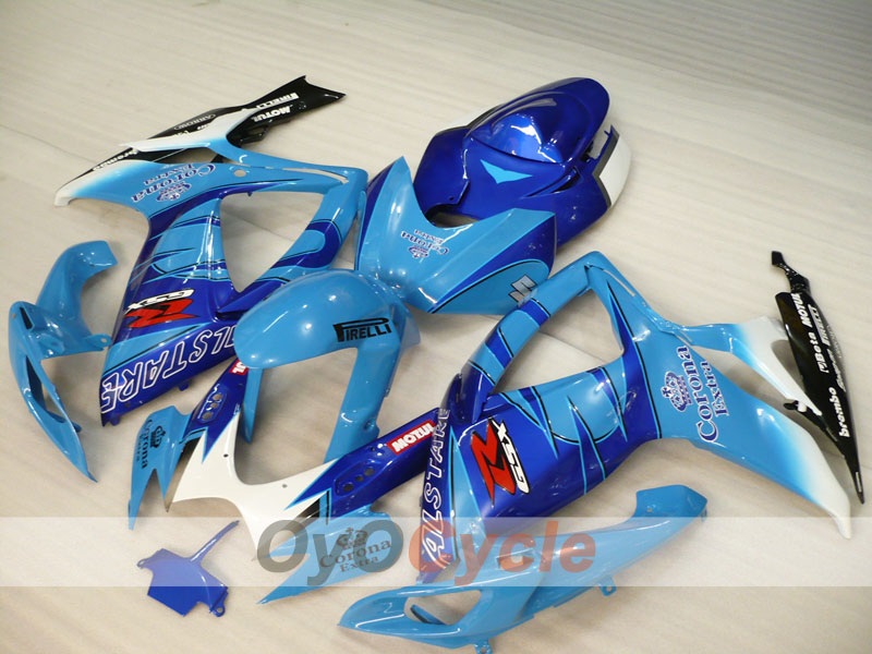 Kit de carenado de inyección para GSX R750 06-07 - Azul - Corona #OYO87901261 Imagen secundaria del producto