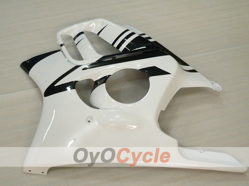 Carenado de inyección para CBR600F3 95-96 - Blanco, Negro - Estilo de fábrica #OYO87900010