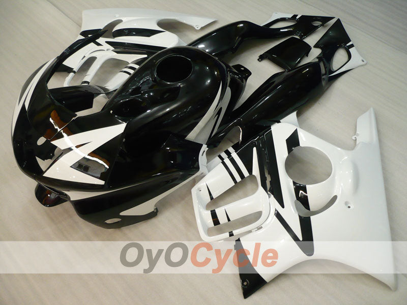 Carenado de inyección para CBR600F3 95-96 - Blanco, Negro - Estilo de fábrica #OYO87900010