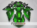 Kit de carenado por inyección para 12-25 NINJA ZX-14R - Verde - Llama #OYO87914624