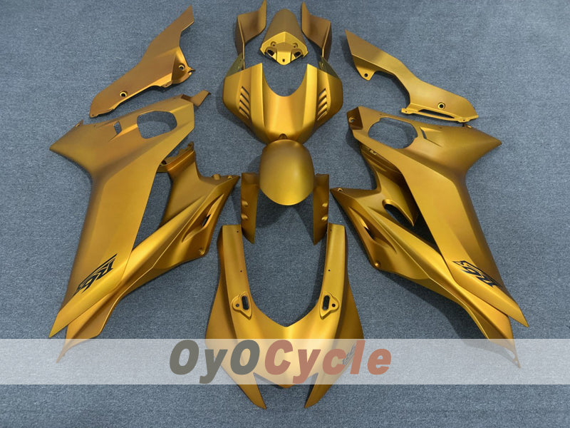 Kit de carenado inyectado para YZF-R6 17-22 - Dorado - Estilo de fábrica #OYO87914666