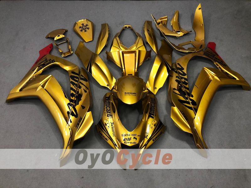 Kit de carenado de inyección para NINJA ZX-10R 16-20 - Negro, Dorado - Otros #OYO87914612 Imagen secundaria del producto