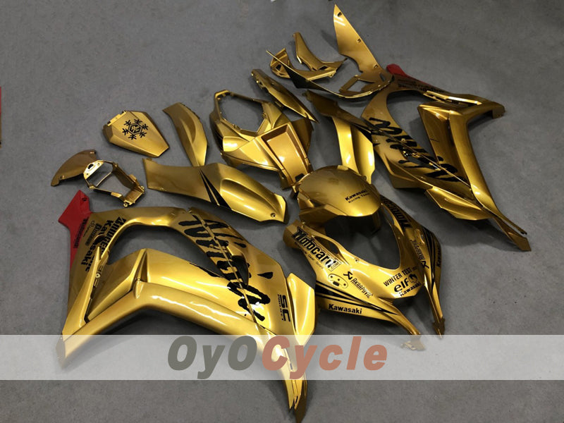 Kit de carenado de inyección para NINJA ZX-10R 16-20 - Negro, Dorado - Otros #OYO87914612 Imagen principal del producto