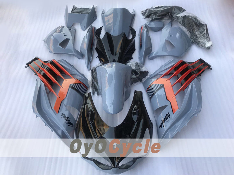 Kit de carenado por inyección para 12-25 NINJA ZX-14R - Rojo, Gris - Otros #OYO87914623 Imagen principal del producto
