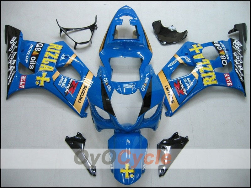 Kit de carenado por inyección para GSX R1000 03-04 - Azul, Negro - Rizla+ #OYO87901925 Imagen principal del producto