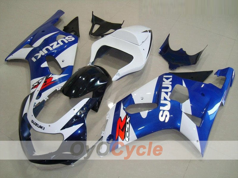 Carenado de inyección para GSX R750 00-03 - Azul, blanco - Estilo de fábrica #OYO87901106 Imagen principal del producto